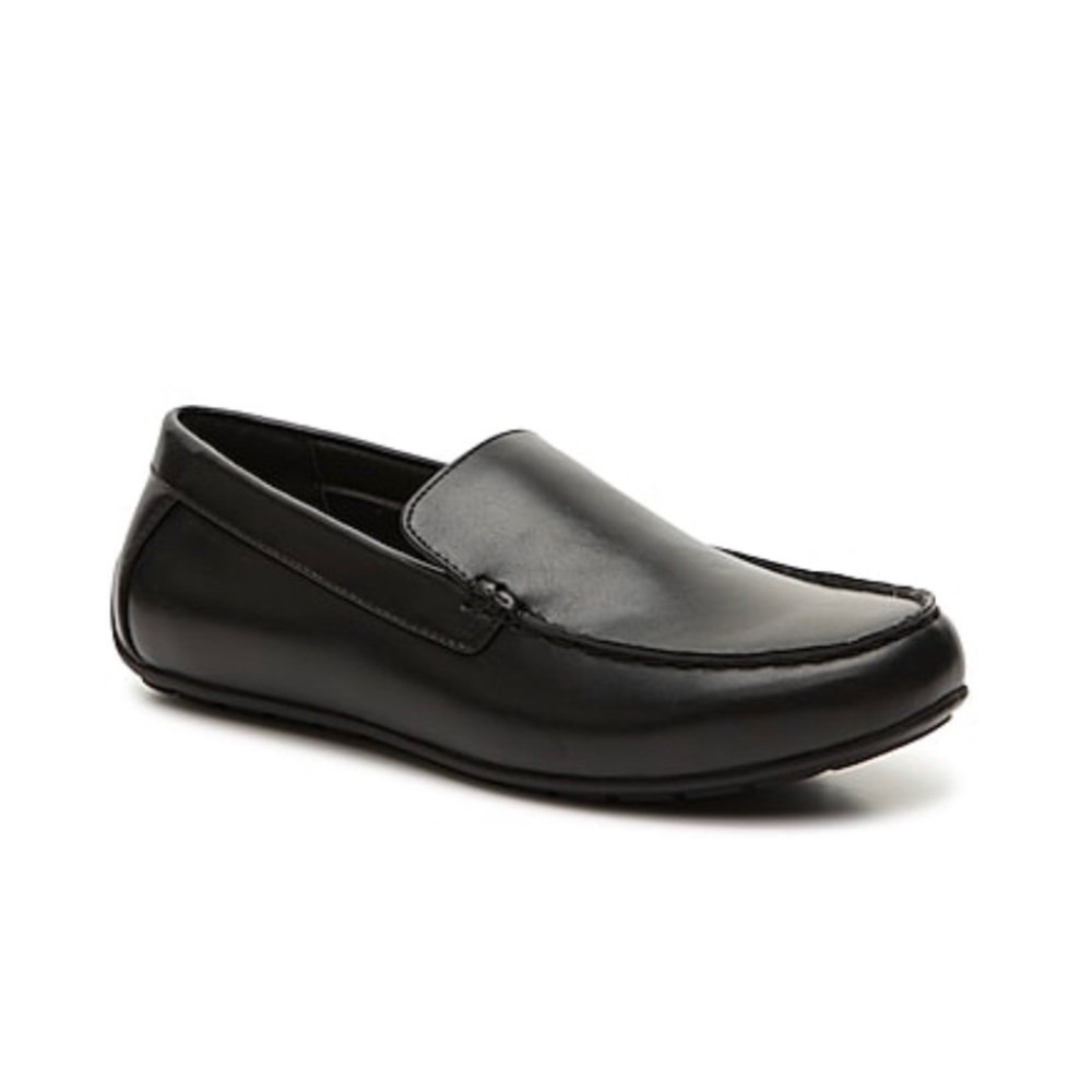 PERRY ELLIS- Boys Slip-on Loafer- Black -Size 5